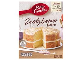 Betty Crocker Zesty Lemon Cake Mix (425g) (Korte datum: 20-0