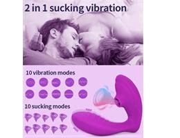Twee in een sucking vibration vibrator 00-1