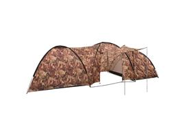 vidaXL Tente igloo de camping 650x240x190 cm 8 personnes Cam