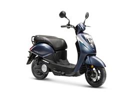 Sym E-mio Elektrische Scooter (Satin Submarine Blue) bij Cen