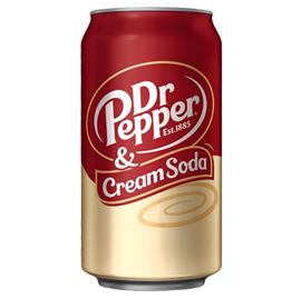 Dr Pepper & Cream Soda (355ml)