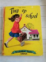 Tiny op School - Authentiek Hardcover Boek 1957