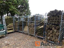 Set houten spikes (ca. 1000 stukken)