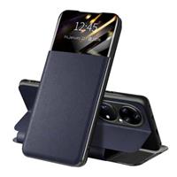 Xiaomi Mi 11X Smart View Flip Case - Intelligent Cover Hoesje Blauw