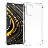 Xiaomi Poco M3 Pro Transparant Bumper Hoesje - Clear Case Cover Silicone TPU Anti-Shock