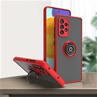 Samsung Galaxy S20 Hoesje met Ring Kickstand en Magneet - Schokbestendige Cover Case Rood