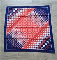 Prachtige Vintage Vierkante Sjaal - Eind Jaren 60