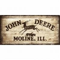 John Deere Moline ill.reclamebord