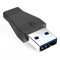 USB-C 3.1 naar USB adapter zwart