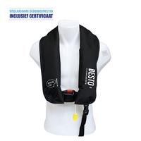 Besto reddingsvest 165N Zwart | Manueel