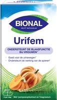 Bional Urifem - Supplement - Ondersteuning blaasfunctie vrouw - Goed voor urinewegen – 60 capsules