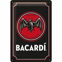 Bacardi pubbord relief zwart
