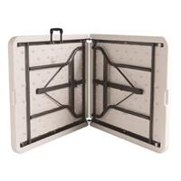 Tafel - Opvouwbaar - Rechthoekig - 183 x 76 cm - Wit - L001