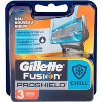 Gillette Fusion Proshield Chill Navulmesjes - 3 Stuks