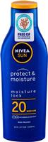 Nivea Sun Protect & Moisture Zonnebrand Creme - 200ml