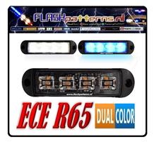 C4 COBRA LED Flitser Dual Colour ECER65 Hoog Intensiteit leds Amber/Blauw of Blauw/Wit