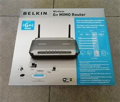 Belkin Wireless G+ Mimo Router in Originele Doos