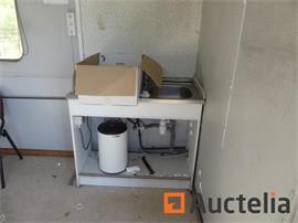 Container bureautafel/sanitair/garderobe Portakabin