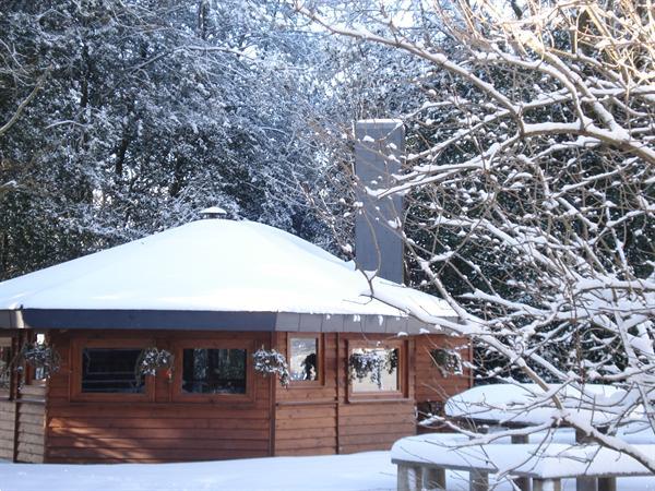 Grote foto kerst ardennen uniek vakantiehuis privacy vakantie belgi