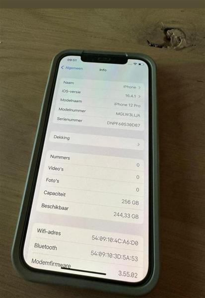 Grote foto iphone 12 pro 256gb z.g.a.n. krasvrij 175 telecommunicatie apple iphone