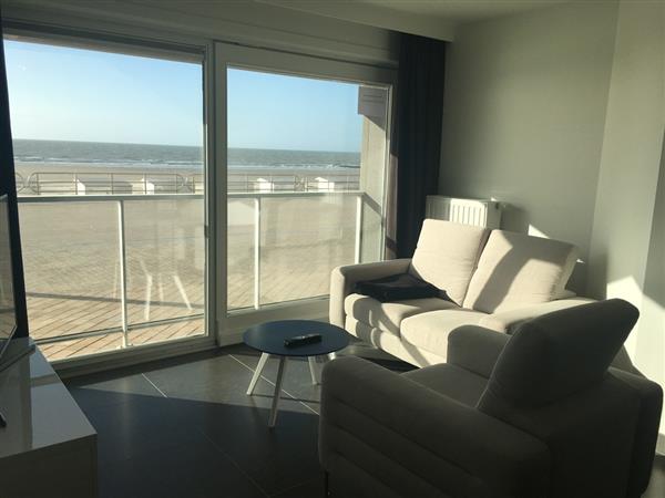 Grote foto nieuwbouw appartement zeedijk zeezicht westende vakantie belgi