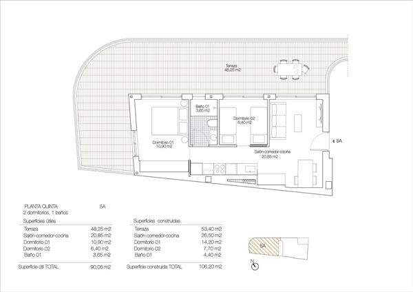 Grote foto n7194 penthouse in torrevieja nieuwbouw huizen en kamers nieuw europa