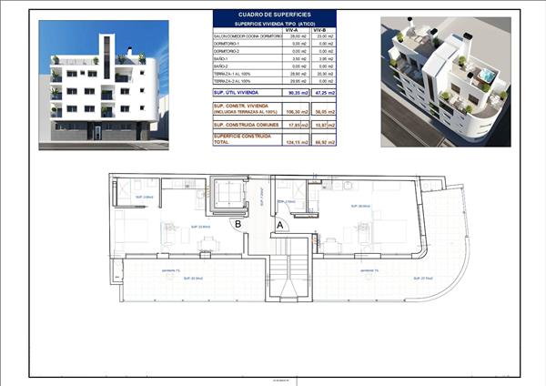 Grote foto n7269 penthouse in torrevieja nieuwbouw huizen en kamers nieuw europa