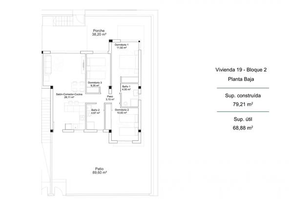 Grote foto n7566 bungalow in orihuela costa nieuwbouw huizen en kamers nieuw europa