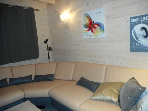Grote foto splinternieuwe luxe chalet met sauna . hond ok vakantie belgi