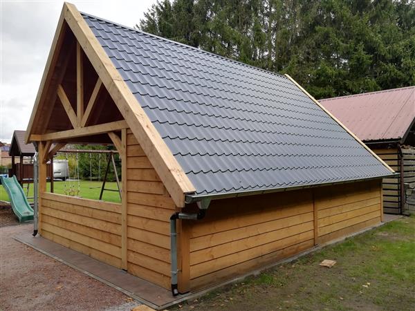 Grote foto maatwerk douglas houten bijgebouwen tuinhuizen. tuin en terras tuinhuisjes en blokhutten