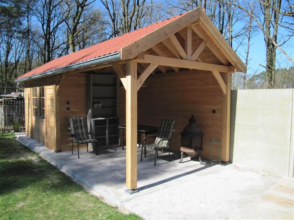 Grote foto maatwerk douglas houten bijgebouwen tuinhuizen. tuin en terras tuinhuisjes en blokhutten