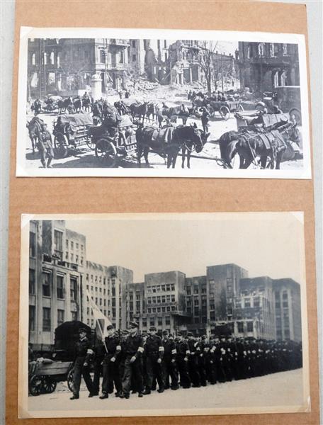 Grote foto eroberung der krim 1942. medaille 50mm fotos verzamelen militaria tweede wereldoorlog