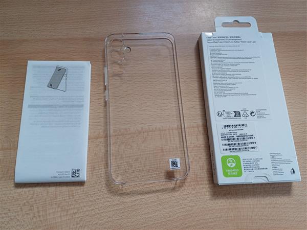 Grote foto doorzichtig hoesje samsung galaxy a34 5 g telecommunicatie hoesjes