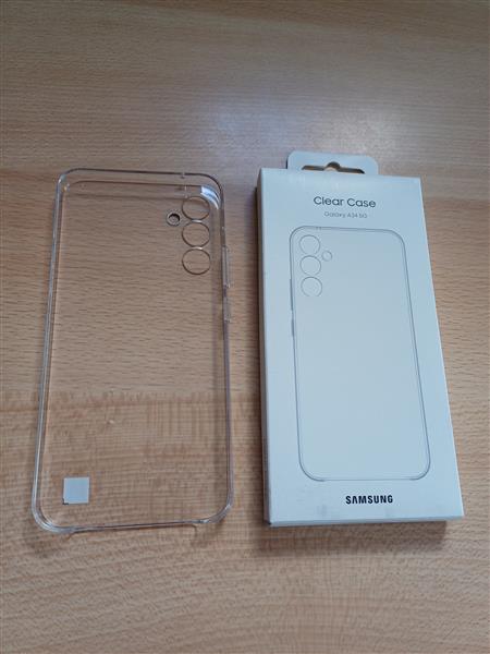 Grote foto clear case samsung galaxy a34 5 g transparant telecommunicatie hoesjes