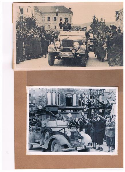 Grote foto herinneringsmedaille annexatie oostenrijk 1938 verzamelen militaria tweede wereldoorlog