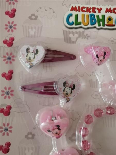 Grote foto mickey mouse clubhouse sieradenset minnie mouse kinderen en baby speelgoed voor meisjes