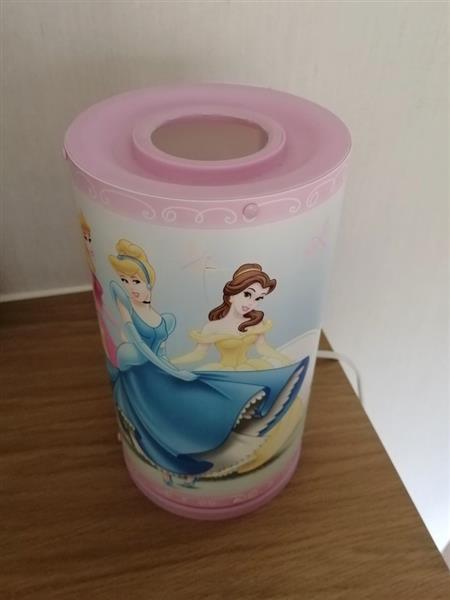 Grote foto tafellamp tube light met disney prinsessen kinderen en baby inrichting en decoratie