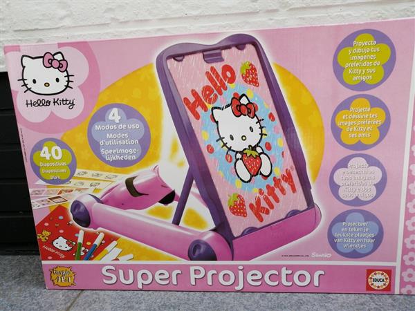 Grote foto hello kitty super projector kinderen en baby educatief en creatief