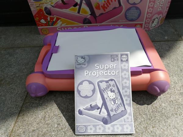 Grote foto hello kitty super projector kinderen en baby educatief en creatief