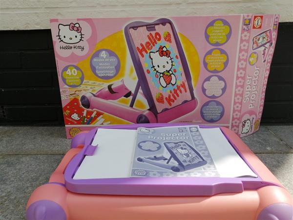 Grote foto hello kitty super projector kinderen en baby educatief en creatief