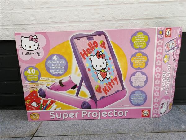 Grote foto hello kitty super projector kinderen en baby educatief en creatief