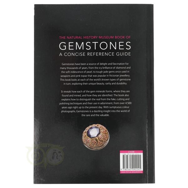Grote foto the natural history museum book of gemstones a concise reference guide robin hansen boeken overige boeken