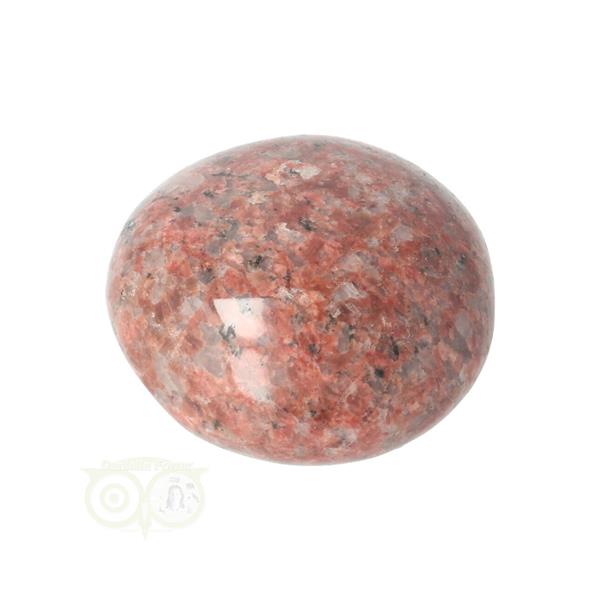 Grote foto rode graniet handsteen nr 11 54 gram verzamelen overige verzamelingen