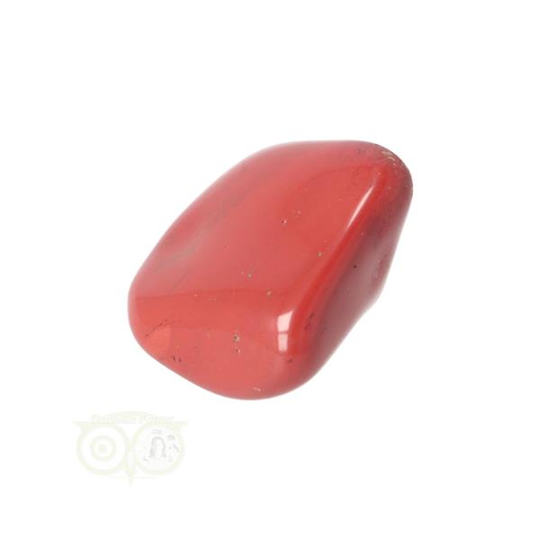 Grote foto rode jaspis trommelsteen nr 42 19 gram verzamelen overige verzamelingen