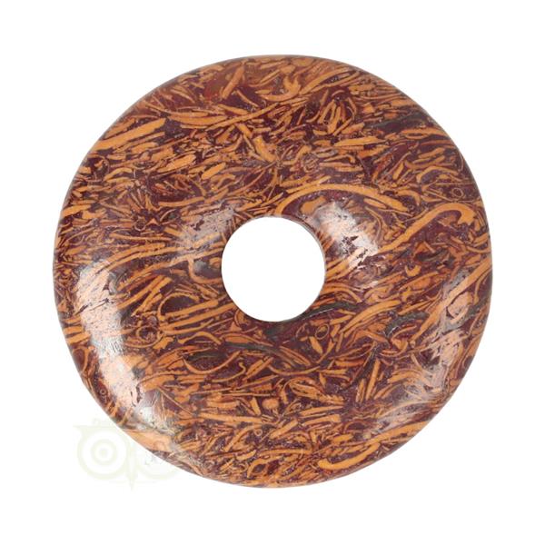 Grote foto coquina jaspis edelstenen donut hanger nr 7 4 cm verzamelen overige verzamelingen