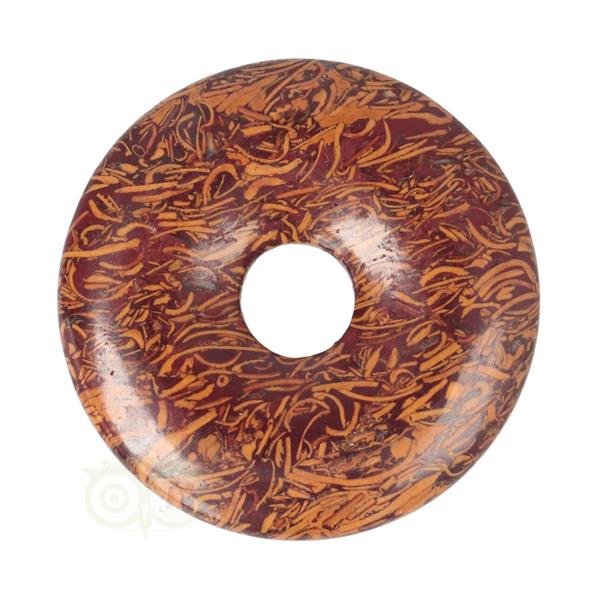 Grote foto coquina jaspis edelstenen donut hanger nr 4 4 cm verzamelen overige verzamelingen