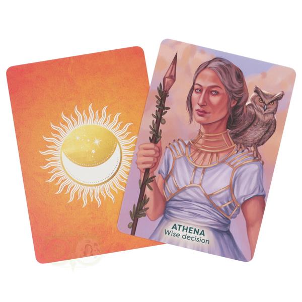 Grote foto goddesses gods guardians oracle cards sophie bashford boeken overige boeken