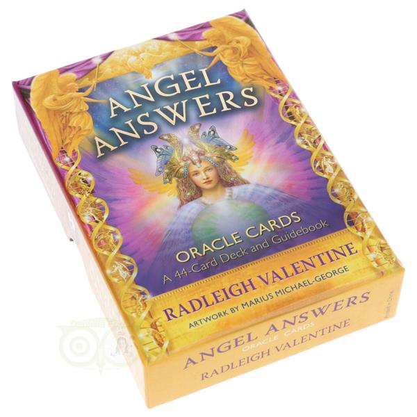 Grote foto angel answers oracle cards radleigh valentine engelse editie boeken overige boeken