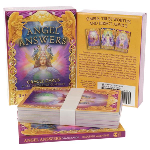 Grote foto angel answers oracle cards radleigh valentine engelse editie boeken overige boeken