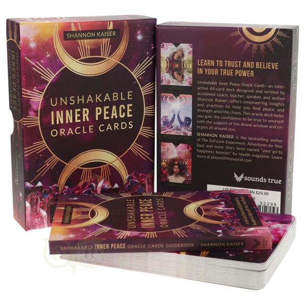 Grote foto unshakable inner peace oracle cards shannon kaiser engelstalig boeken overige boeken